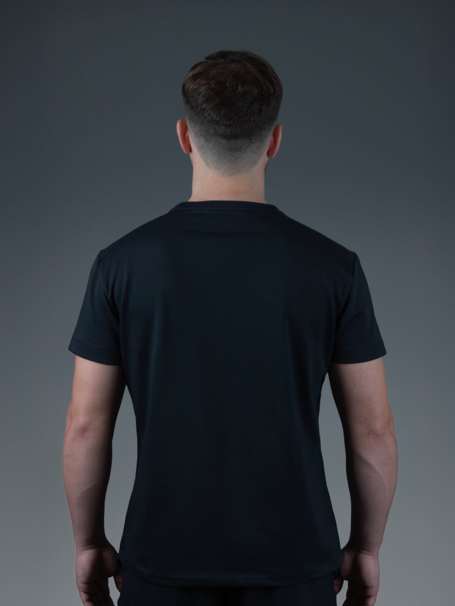 Camiseta hombre negra