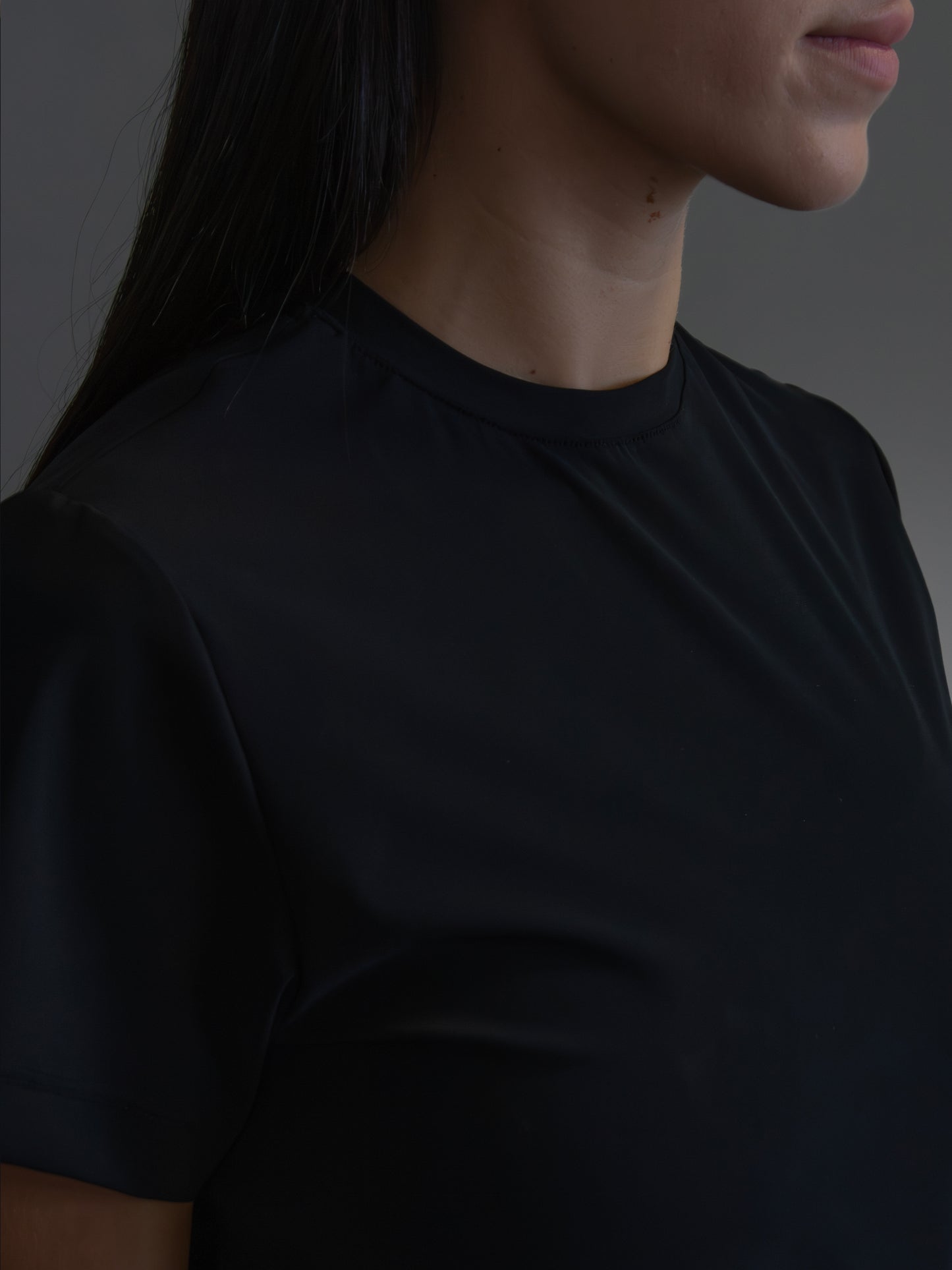 Camiseta mujer técnica negra