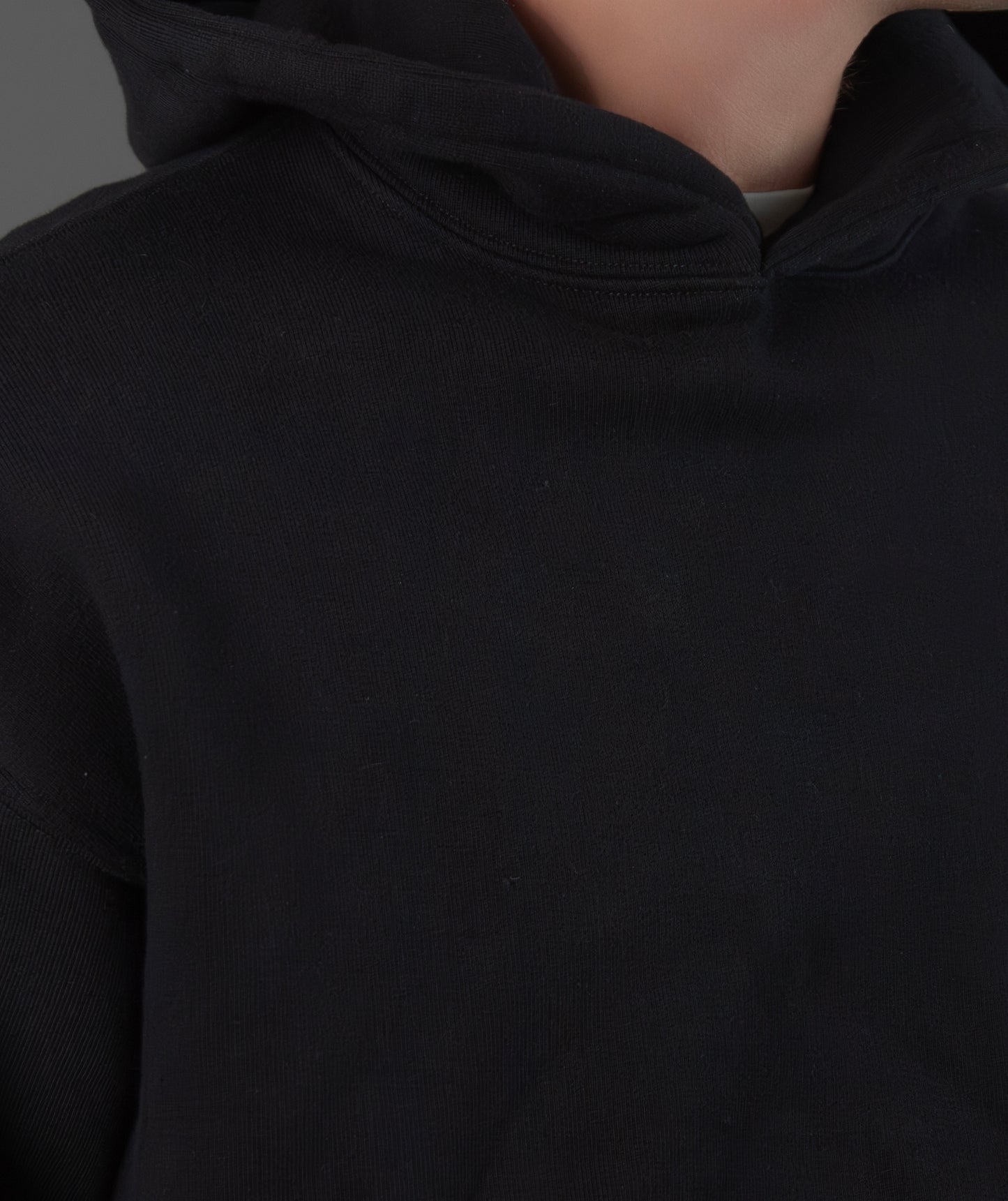 Sudadera oversize negra