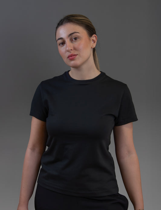 Camiseta mujer negro