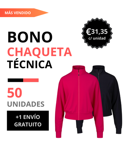 Bono chaqueta técnica mujer 50 unidades