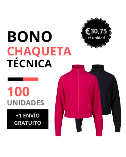 Bono chaqueta técnica mujer 100 unidades