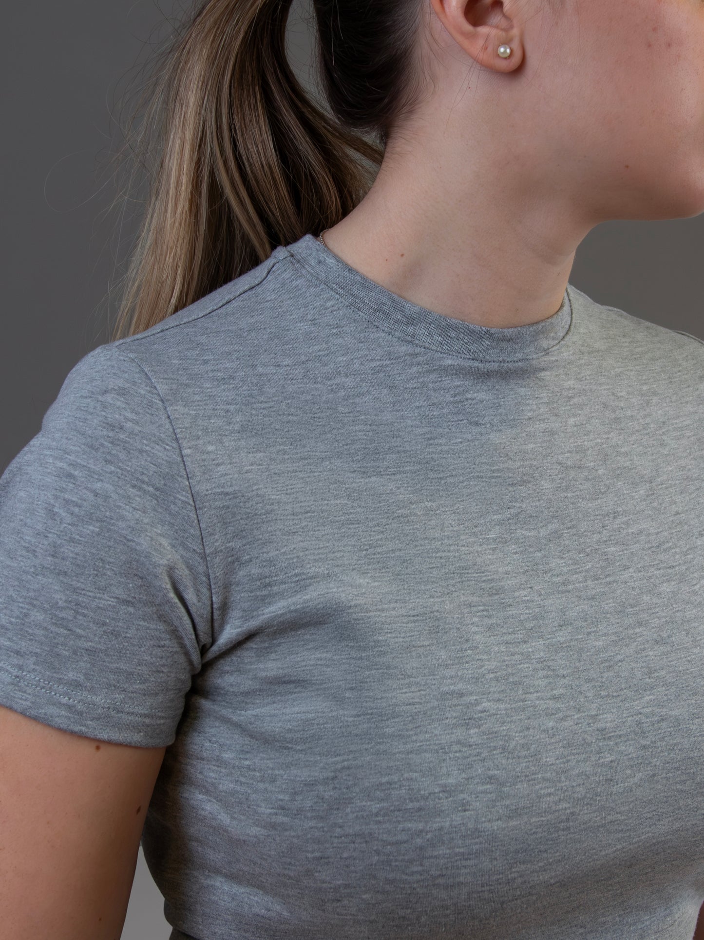Camiseta mujer gris