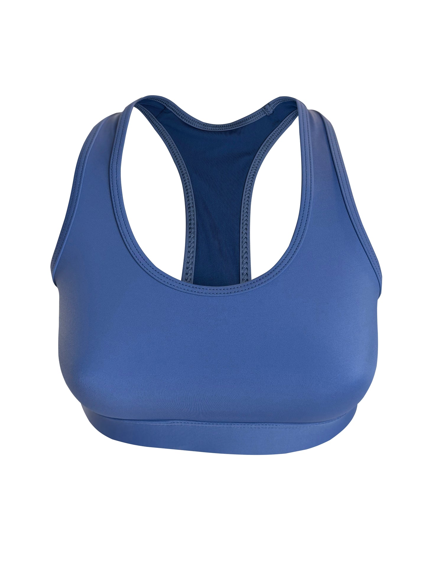 Top deportivo azul celeste