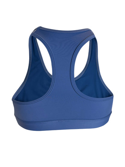 Top deportivo azul celeste