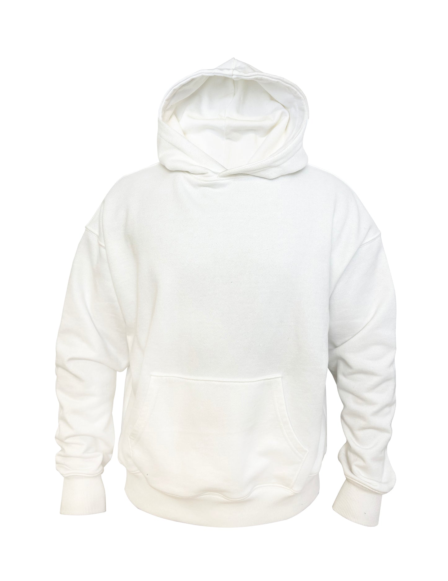 Sudadera oversize blanca