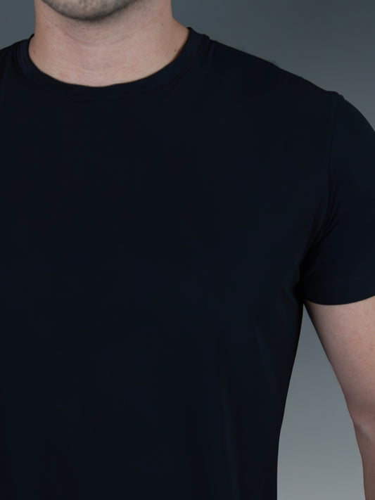 Camiseta hombre técnica negro