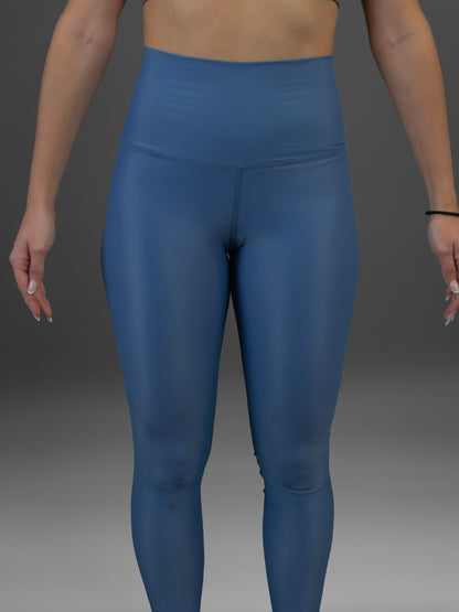 Legging mujer azul celeste