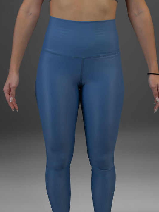 Legging mujer azul celeste