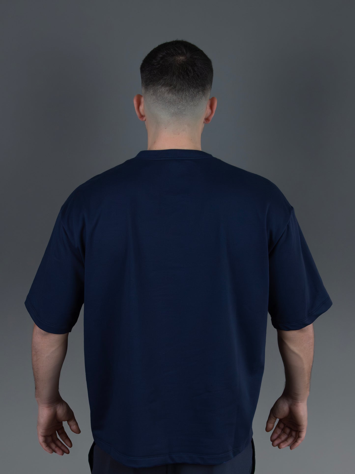 Camiseta Oversize azul marino