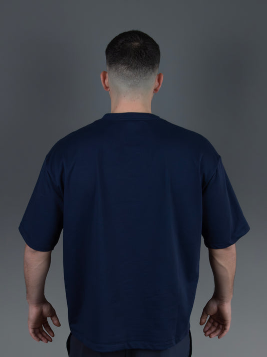 Camiseta Oversize azul marino
