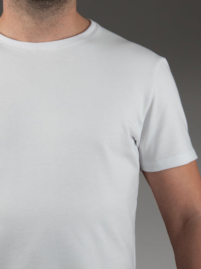 Camiseta hombre blanco
