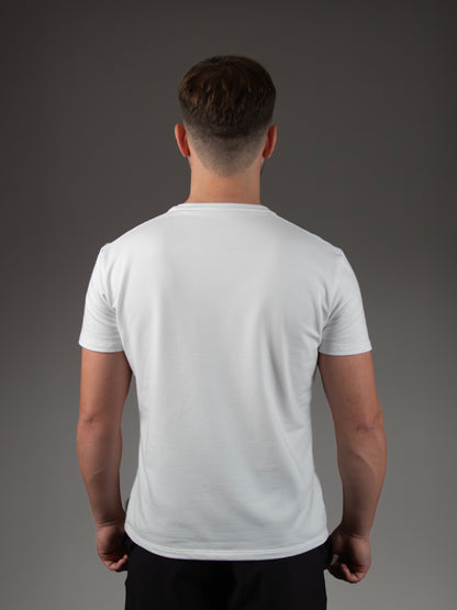 Camiseta hombre blanco
