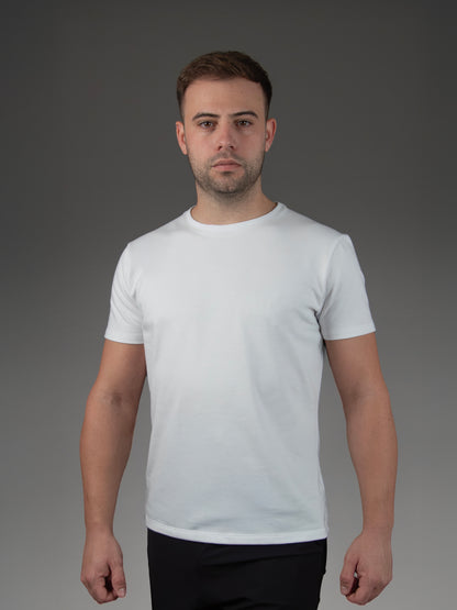 Camiseta hombre blanco