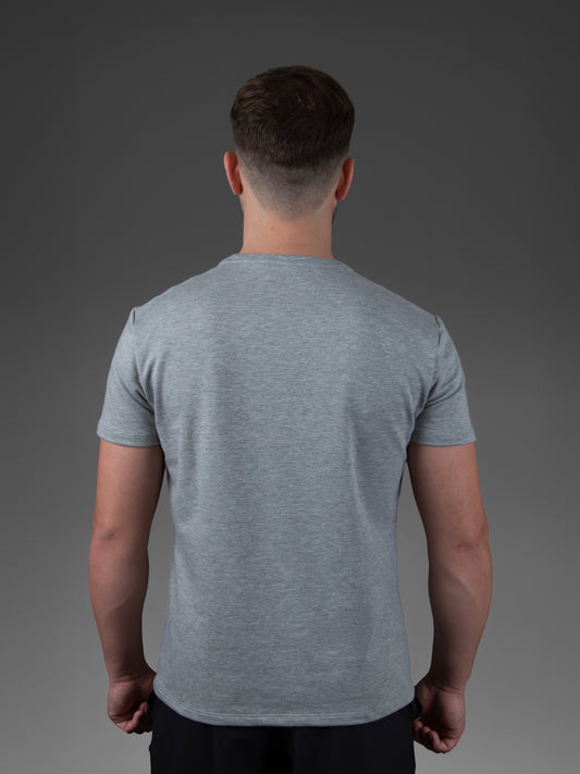 Camiseta hombre gris