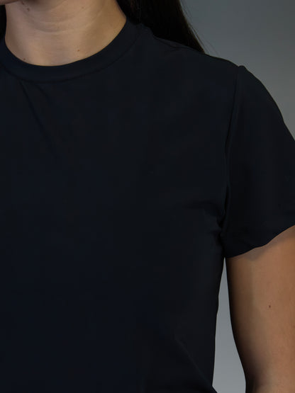 Camiseta mujer técnica negra