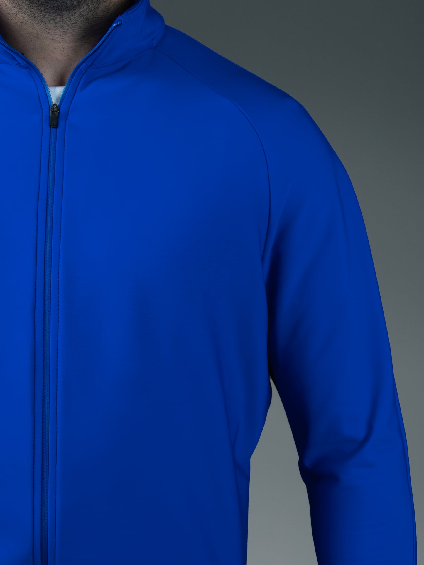 Chaqueta hombre técnica azul