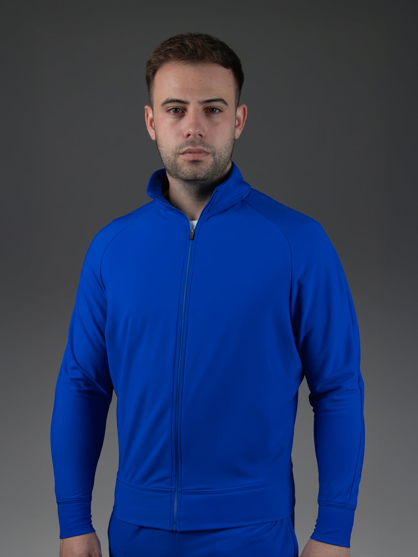 Chaqueta hombre técnica azul
