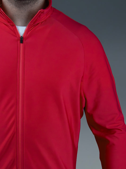 Chaqueta hombre técnica rojo