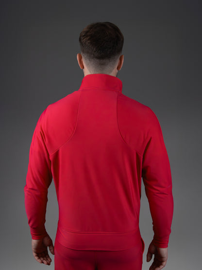 Chaqueta hombre técnica rojo