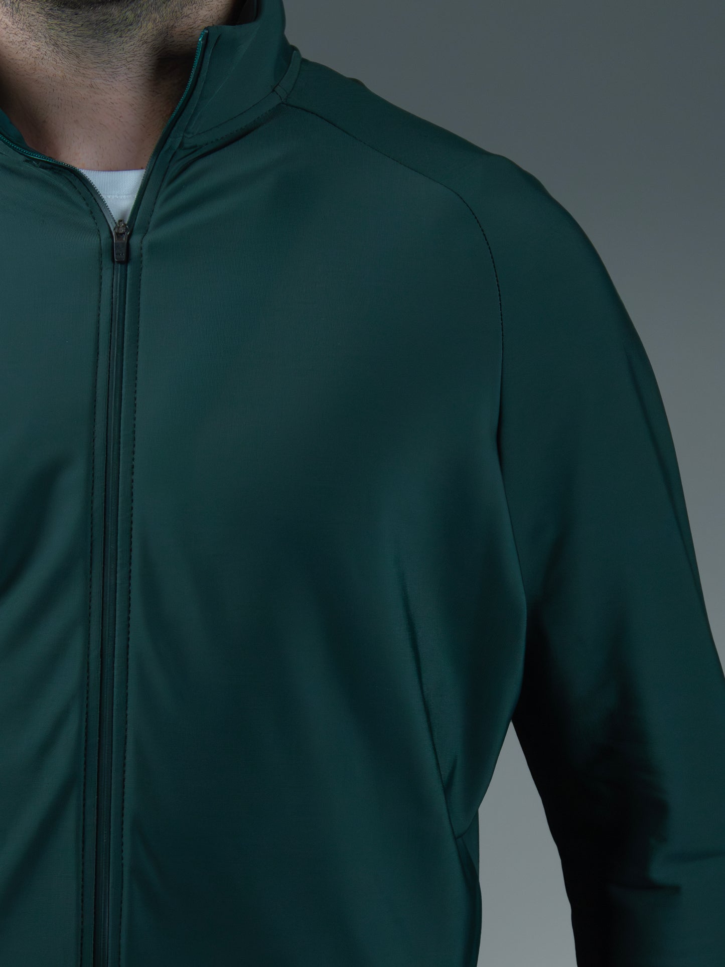 Chaqueta hombre técnica verde