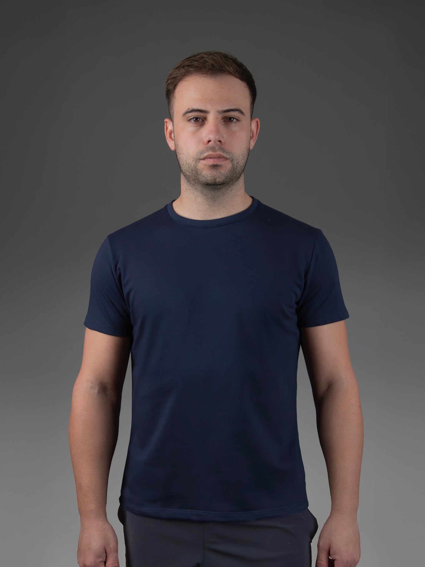 Camiseta hombre azul marino