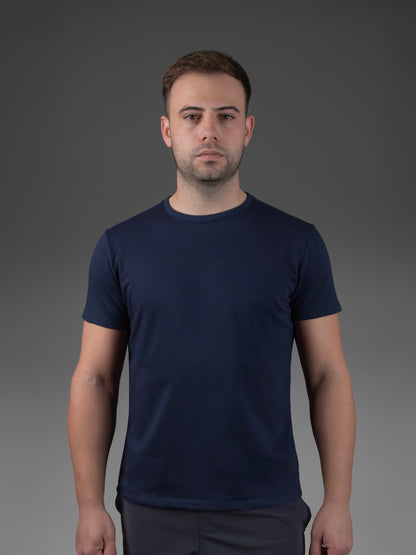 Camiseta hombre azul marino