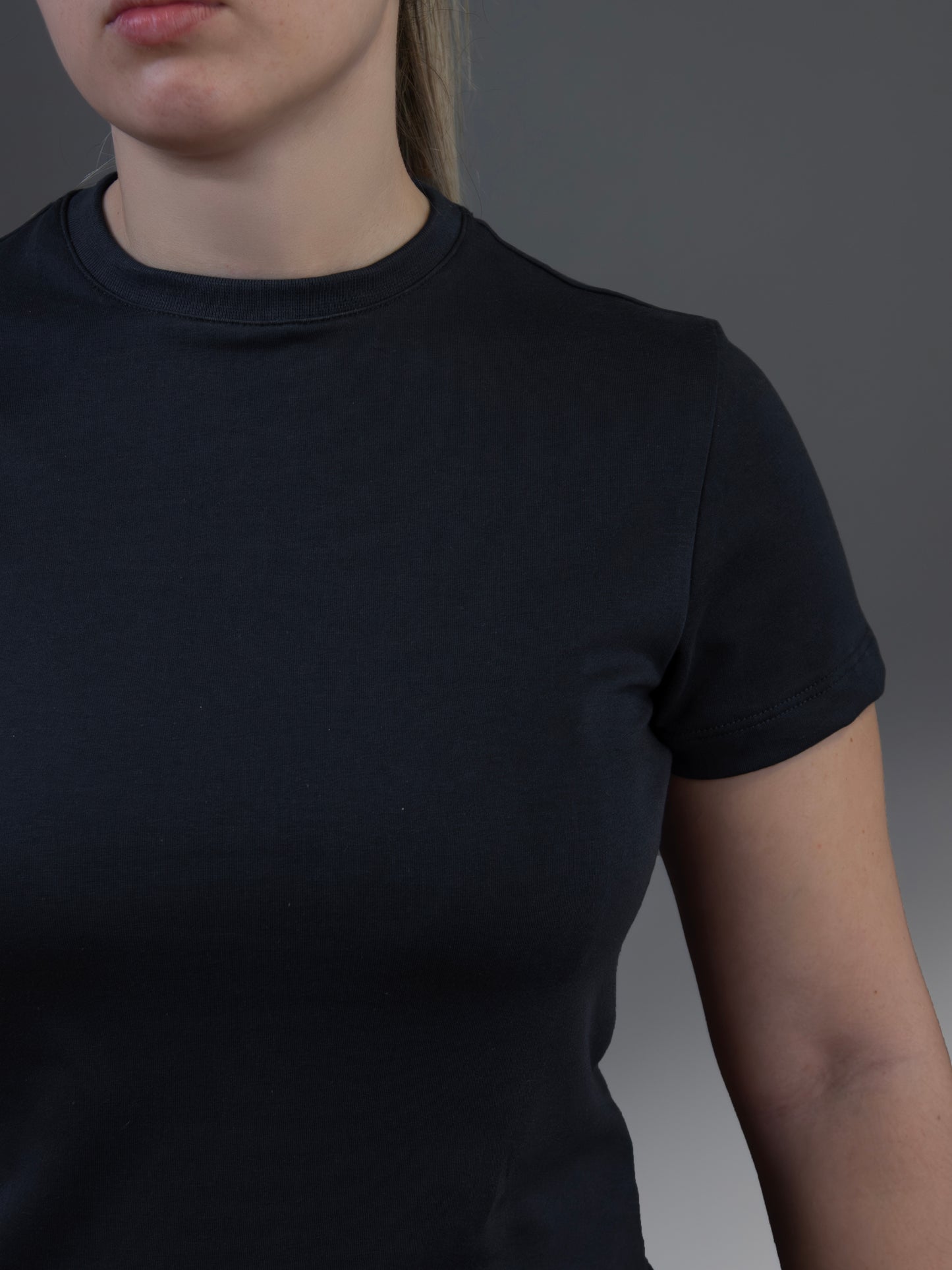 Camiseta mujer negro
