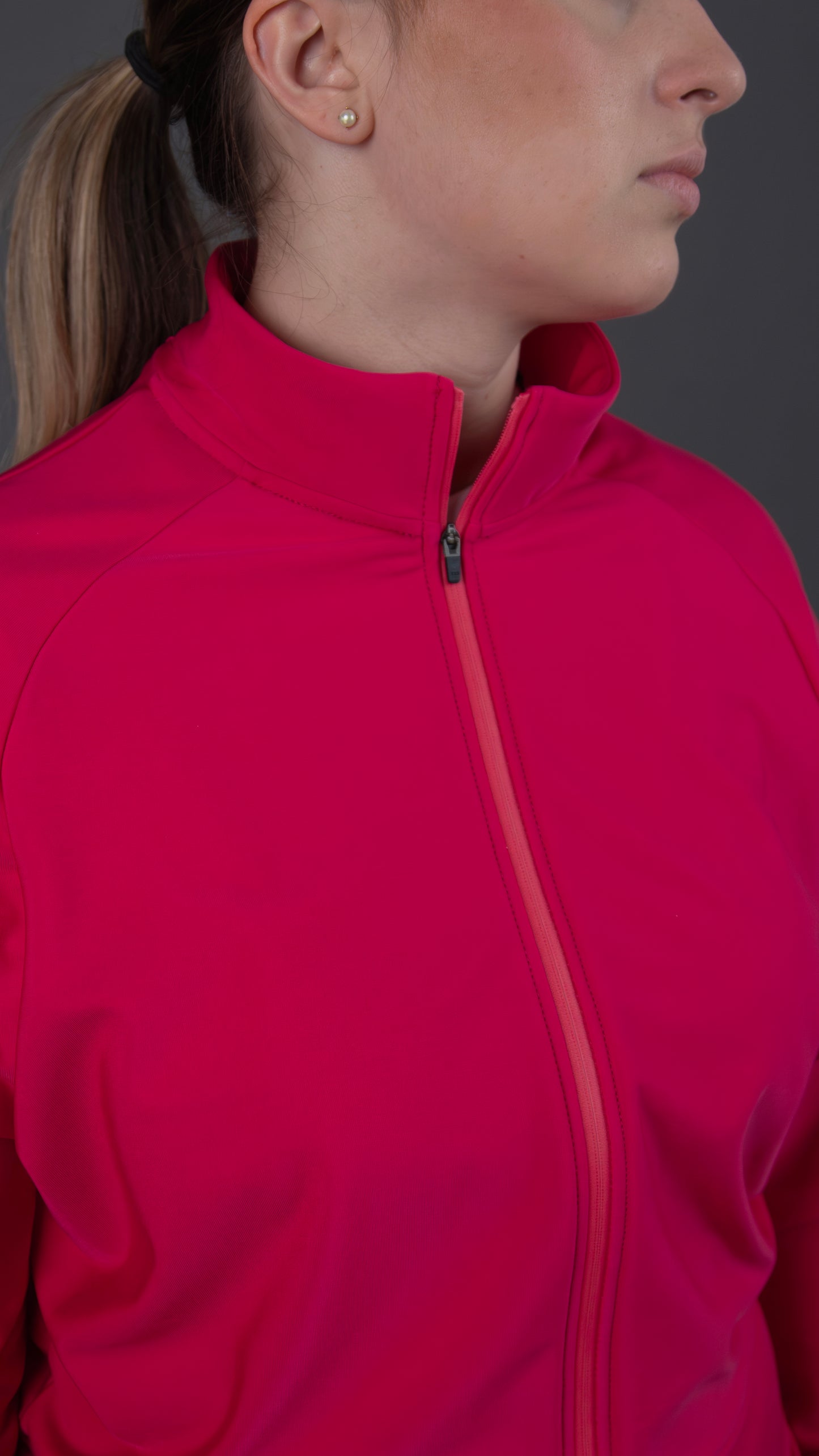 Chaqueta mujer técnica rosa
