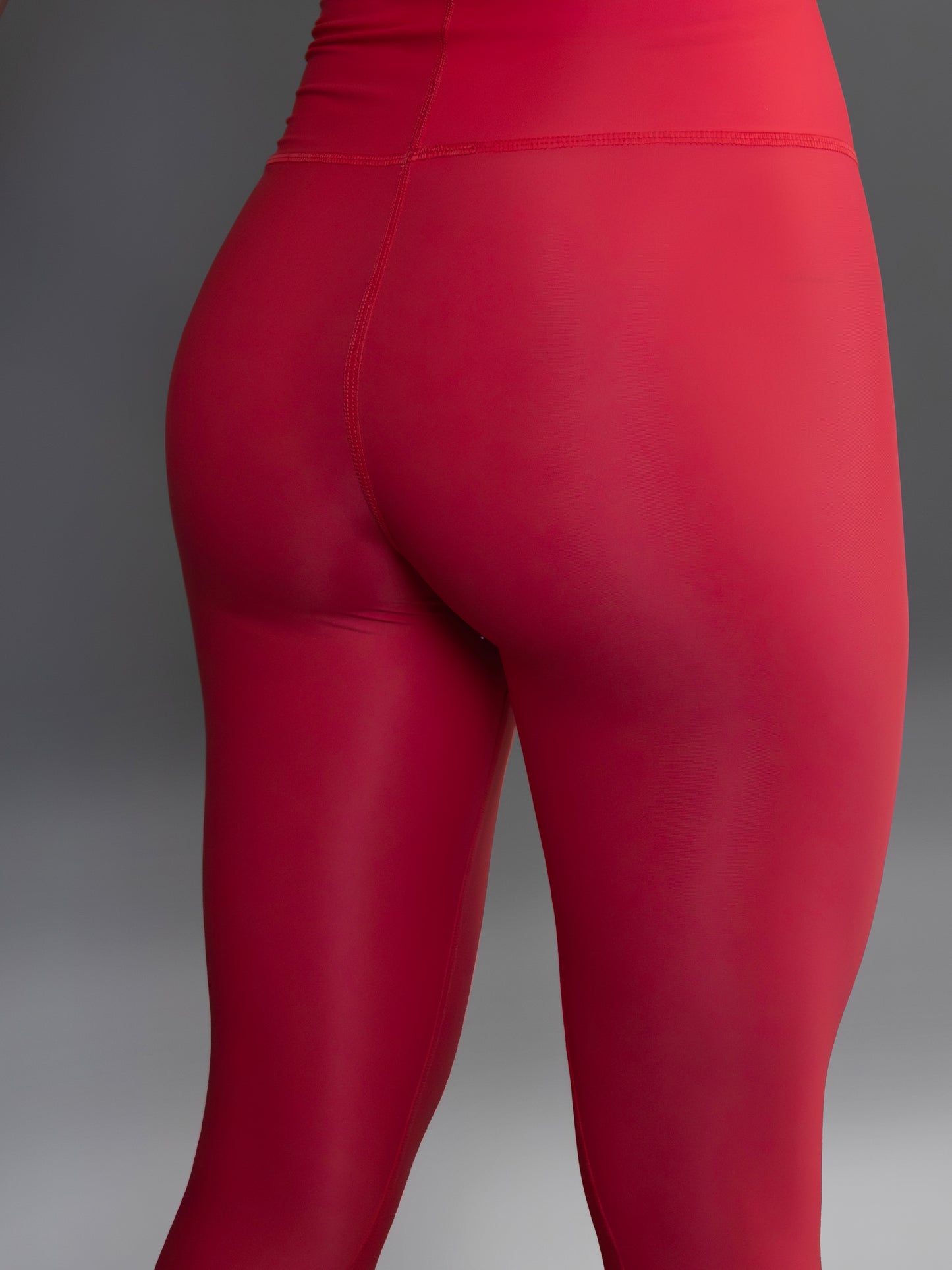 Legging mujer rojo salmon