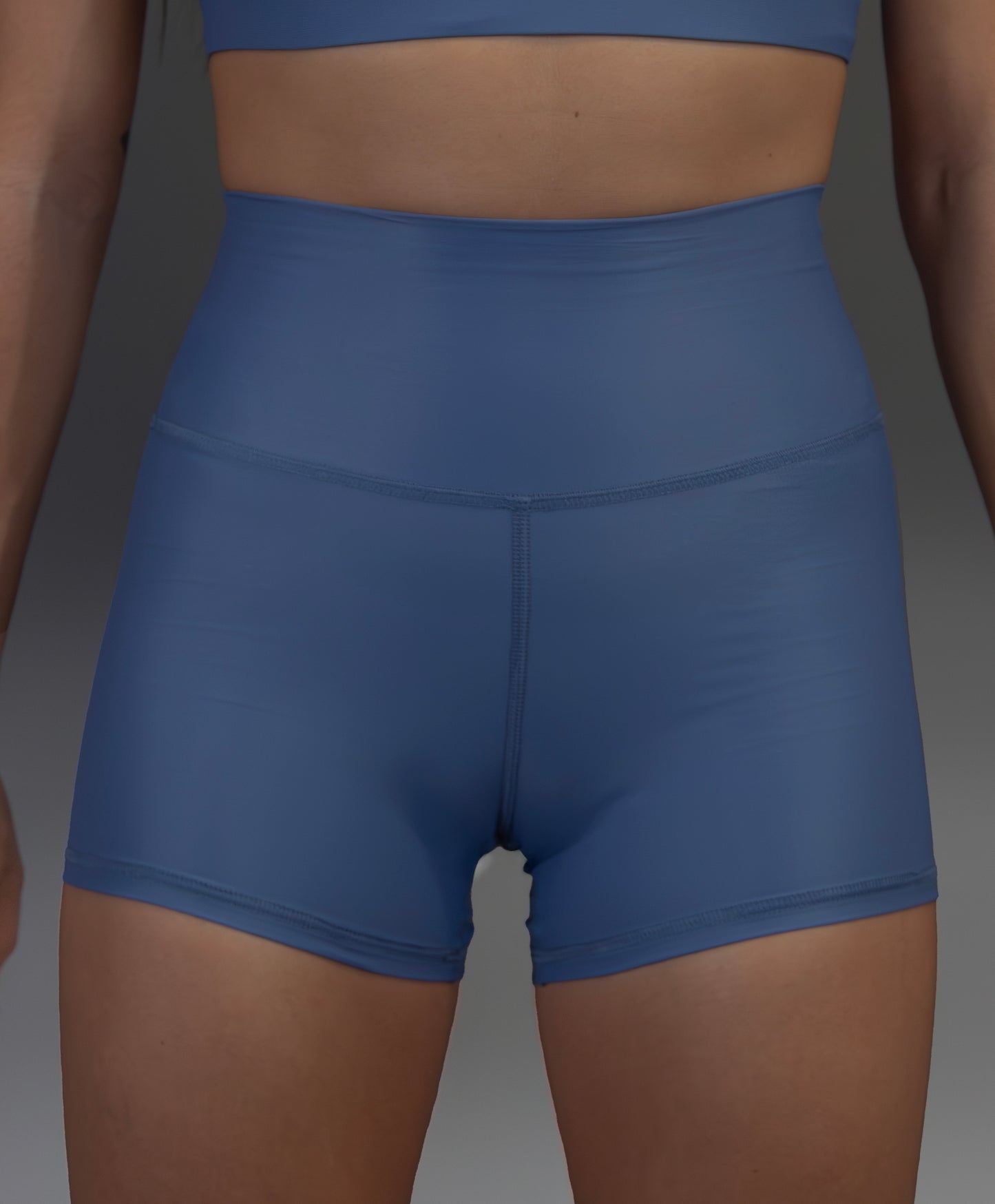 Legging short azul celeste