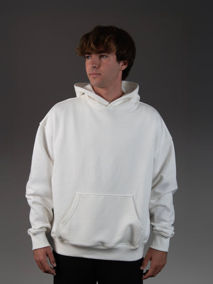 Sudadera oversize blanca