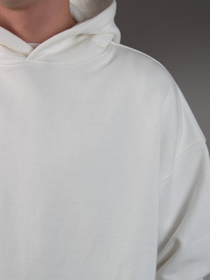 Sudadera oversize blanca