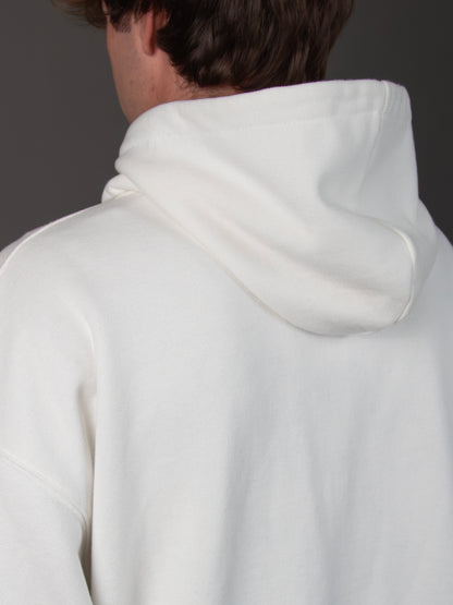 Sudadera oversize blanca